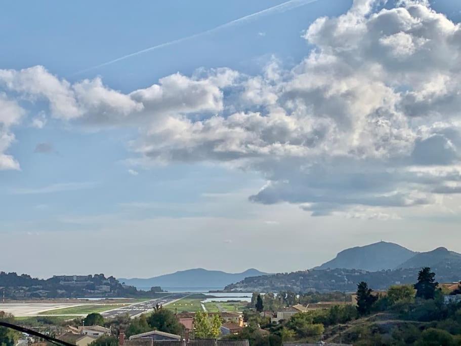 شقة Panoramic Penthouse Corfu Town With Amazing Views المظهر الخارجي الصورة